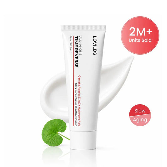 🔥LOVILDS Time Reverse Face Cream – Korean Anti-Aging for Firmer, Smoother Skin