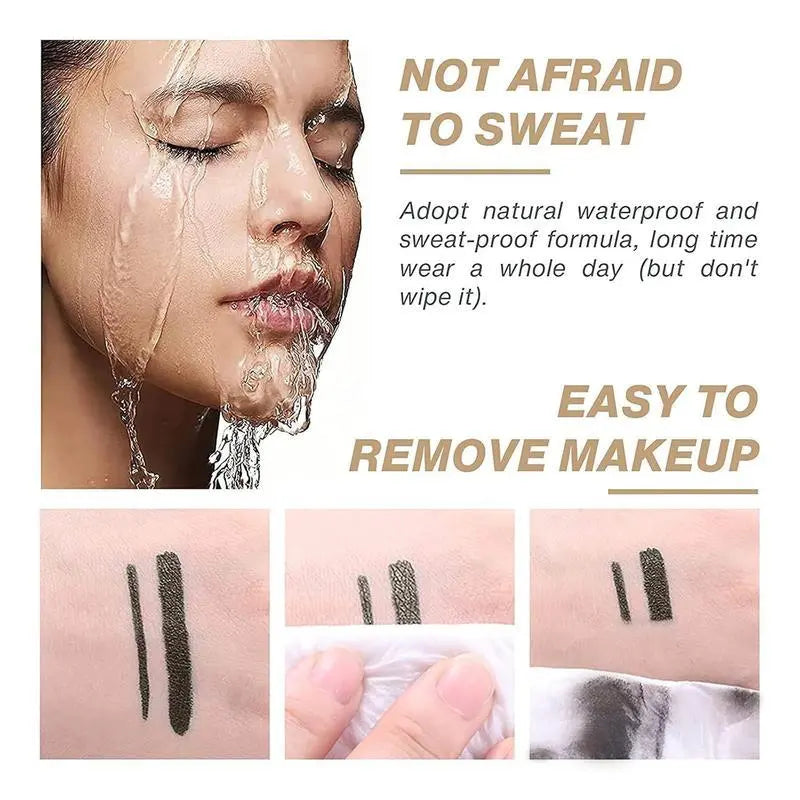Professional Make-up - Kajal EyeShimmer-Eyeliner -Black Cosmetic LiplinerMakeup