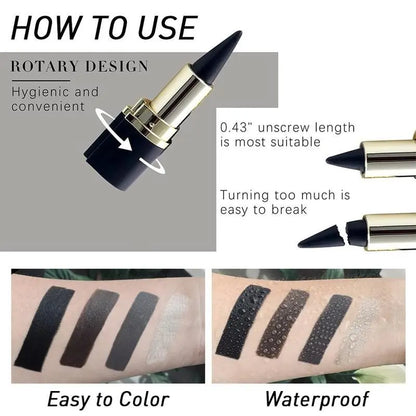 Professional Make-up - Kajal EyeShimmer-Eyeliner -Black Cosmetic LiplinerMakeup