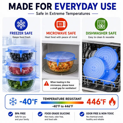 Silicone Stretch Lids