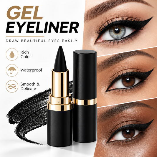 Professional Make-up - Kajal EyeShimmer-Eyeliner -Black Cosmetic LiplinerMakeup