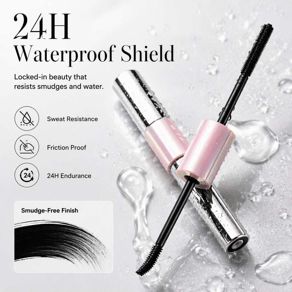 BUY 1 GET 1 FREE! Double-Ended Waterproof Mascara – Double the Lash Love 💕