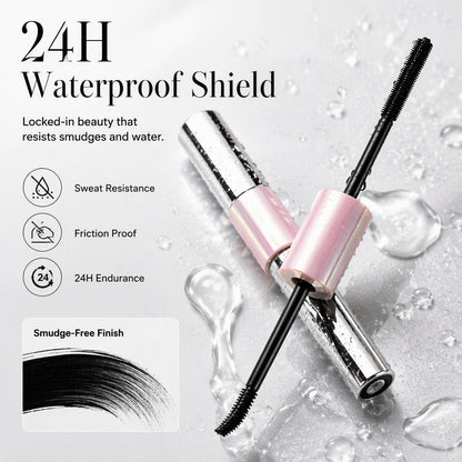 BUY 1 GET 1 FREE! Double-Ended Waterproof Mascara – Double the Lash Love 💕