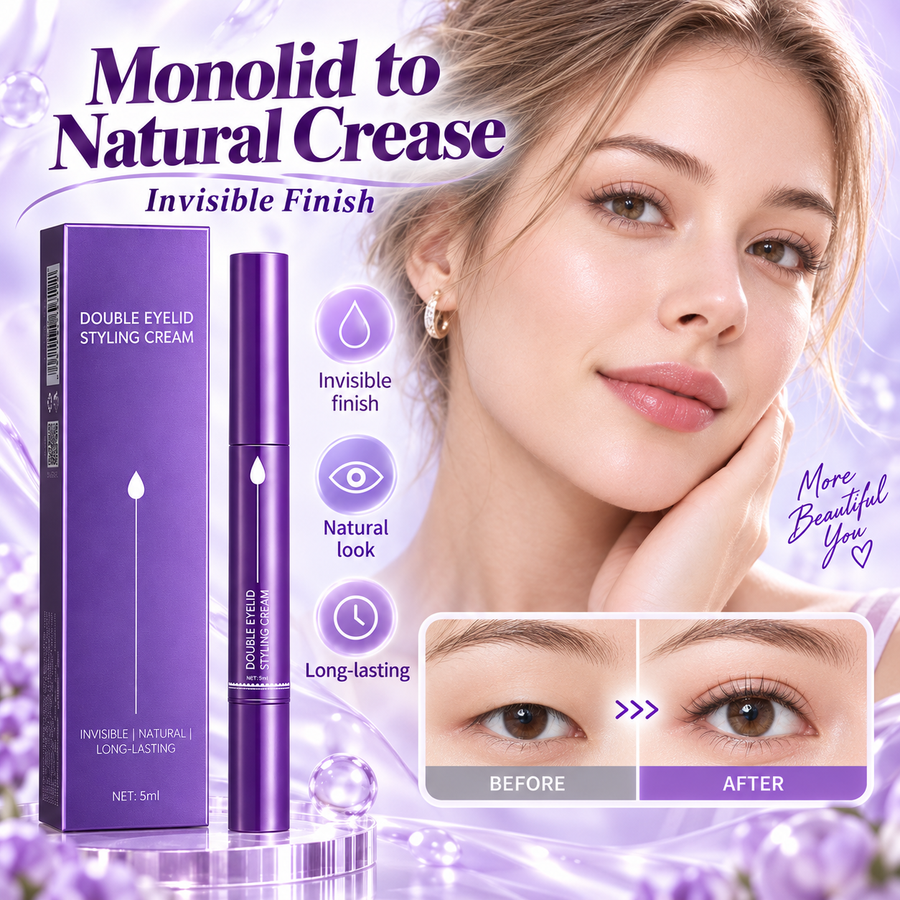 Official Viridifex brand campaign graphic with natural-looking crease styling