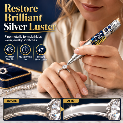 🔥 BUY 1 GET 1 FREE Today!💍 Give Your Favorite Jewelry a Glow-Up! Precision Touch-Up Pen for Fine Scuffs & Dull Spots